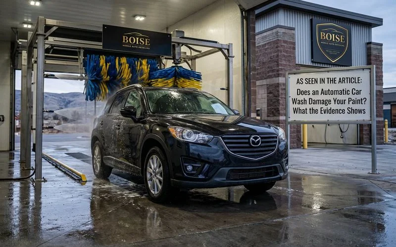 Does an Automatic Car Wash Damage Your Paint? What the Evidence Shows