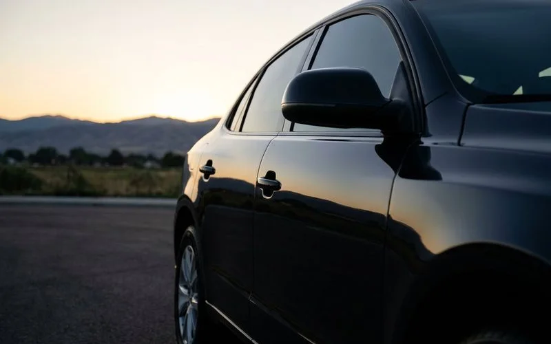 Well maintained vehicle with glossy paint showing results of consistent proper hand washing technique over time
